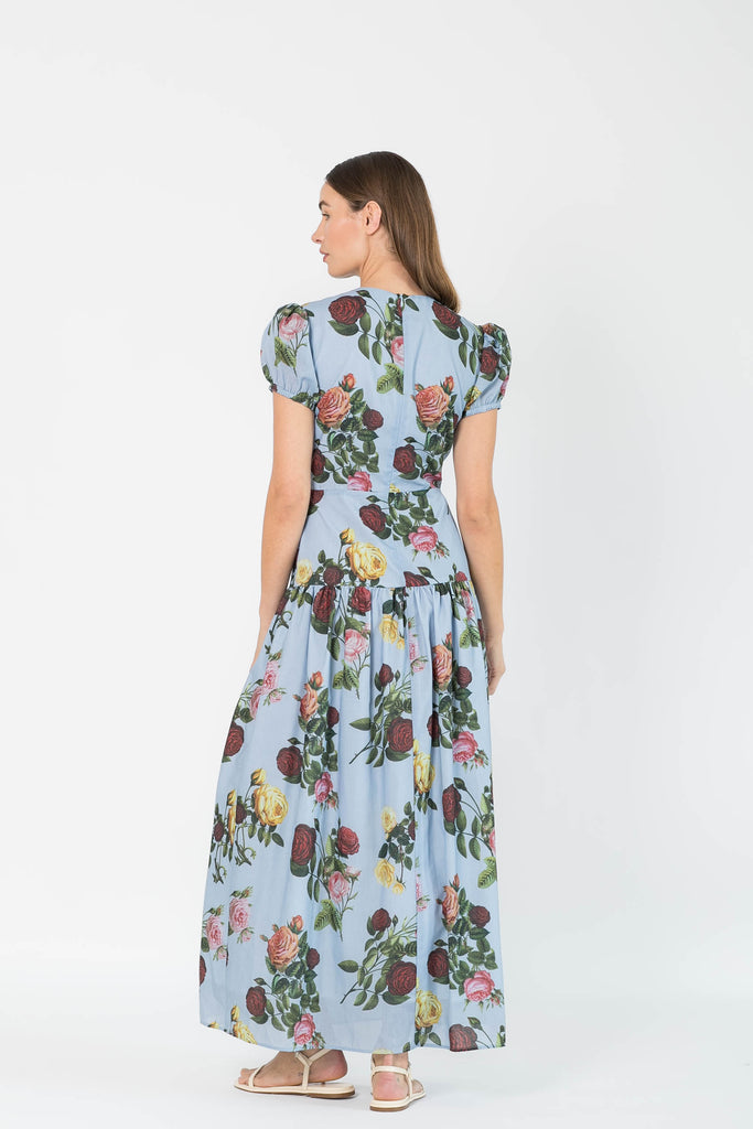 gisella maxi dress SAVEL Gisella Maxi Dress in Teal Palms at Nordstrom, Size 4