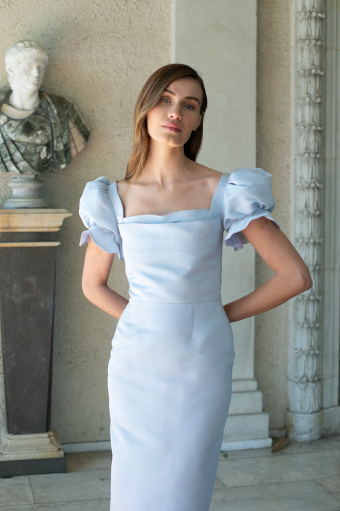 Rose Dusty Blue Damaris Bailey Rose Dusty Blue Damaris Bailey