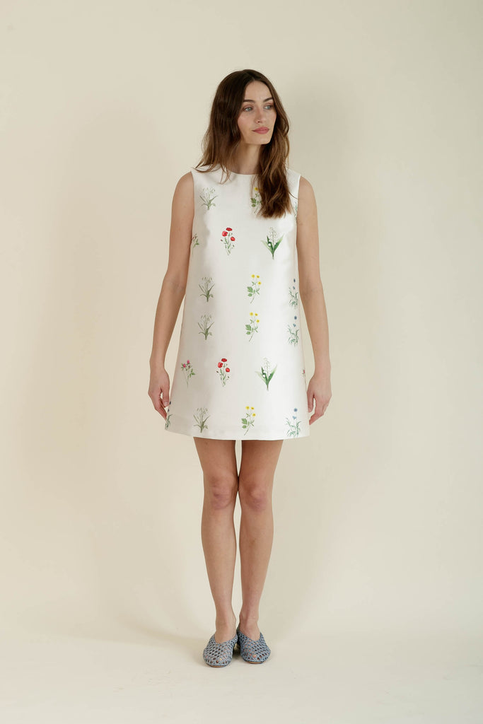 jardin floral mini dress Jardin Mini Dress Damaris Bailey