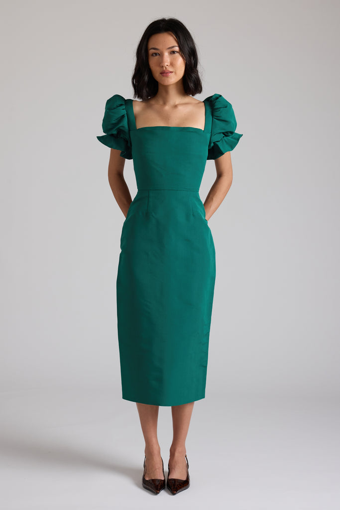 Rose Dress Evergreen Damaris Bailey Rose Dress Evergreen Damaris Bailey